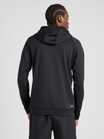 ADIDAS PERFORMANCE Αθλητική μπλούζα φούτερ σε μαύρο