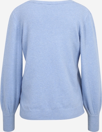ICHI Sweter 'ALPA' w kolorze niebieski