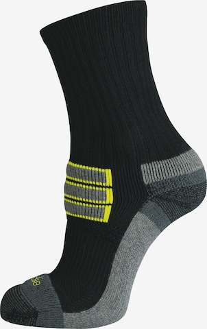 Nur Die Sokken ' Outdoor Socke ' in Zwart: voorkant