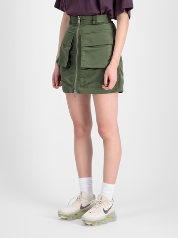 ALPHA INDUSTRIES Nederdel 'Utility' i grøn: forside