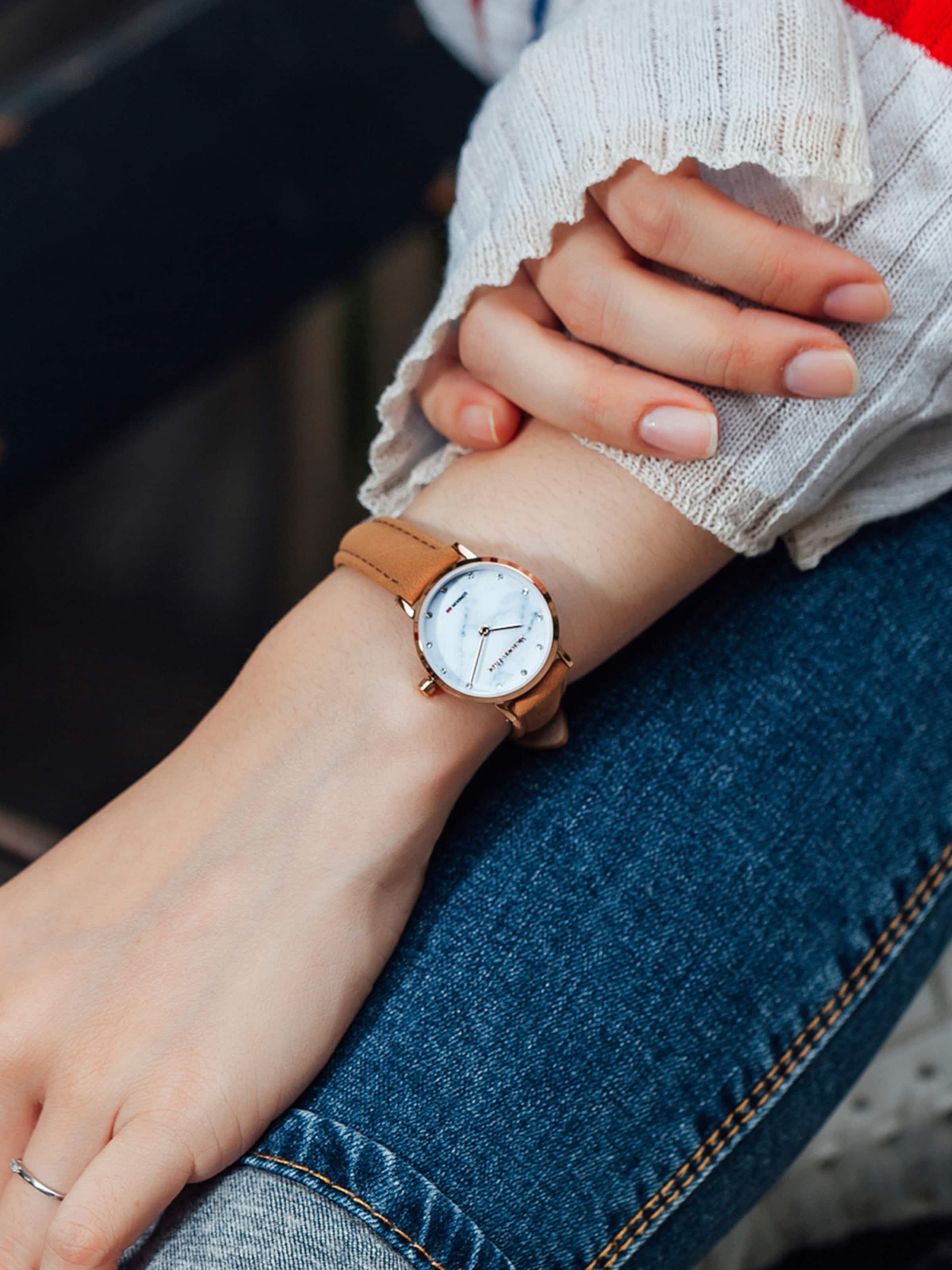 Victoria Hyde Uhr 'Marble' in Braun