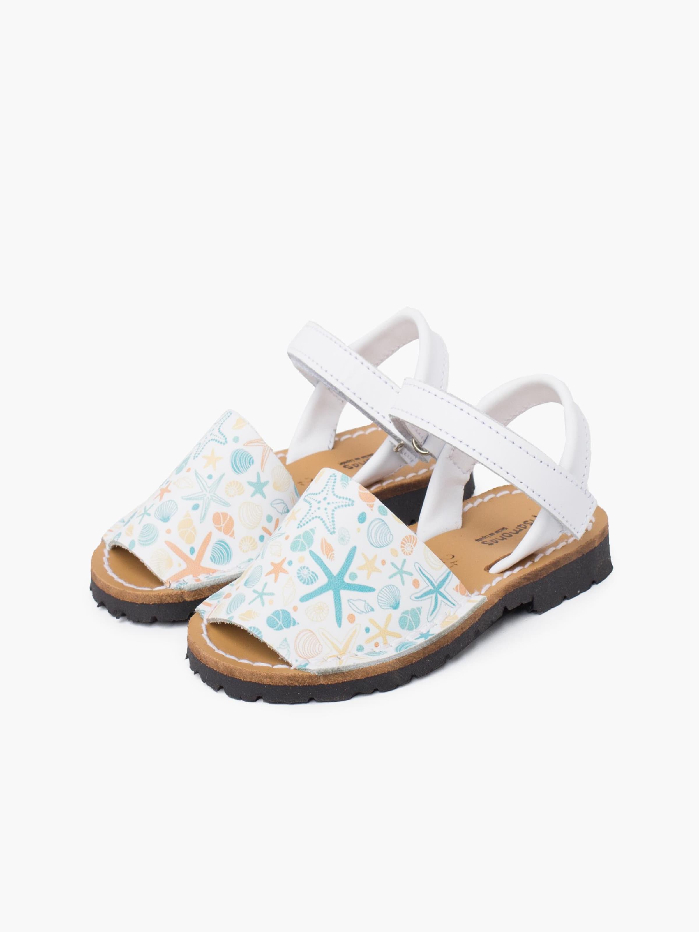 Sandales Pisamonas en blanc