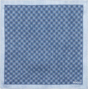 Boggi Milano Pocket Square in Blue: front