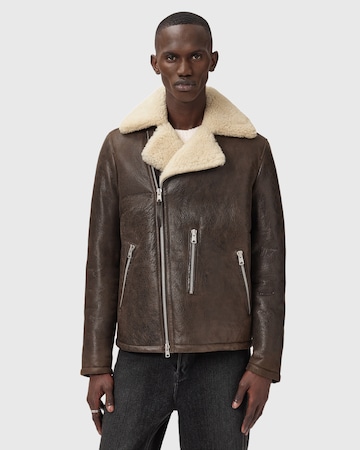 AllSaints - Chaqueta de invierno en marrón