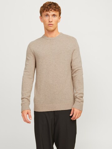 JACK & JONES Pullover i beige: forside