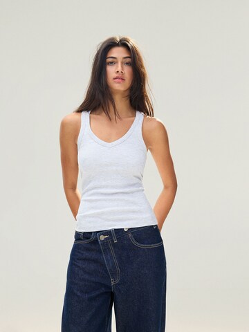 Bershka Top - lila: elől