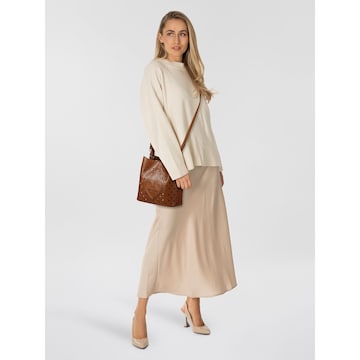 Love Moschino Schoudertas in Bruin: voorkant