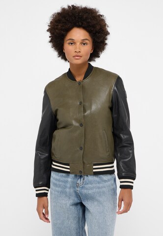 MUSTANG Jacke ' Blouson ' in Grün: Vorderseite