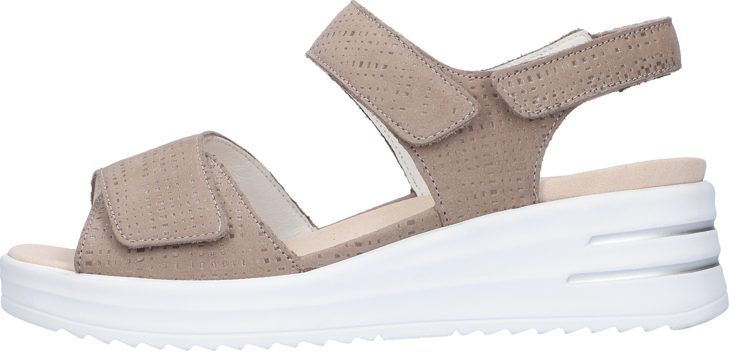 WALDLÄUFER Sandale in Beige