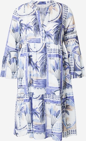 Emily Van Den Bergh Mekko värissä sininen: etupuoli