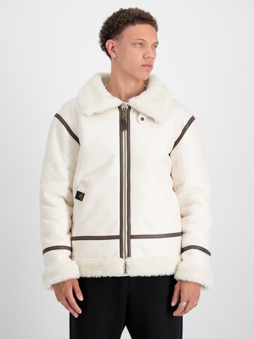 Veste d’hiver ALPHA INDUSTRIES en blanc