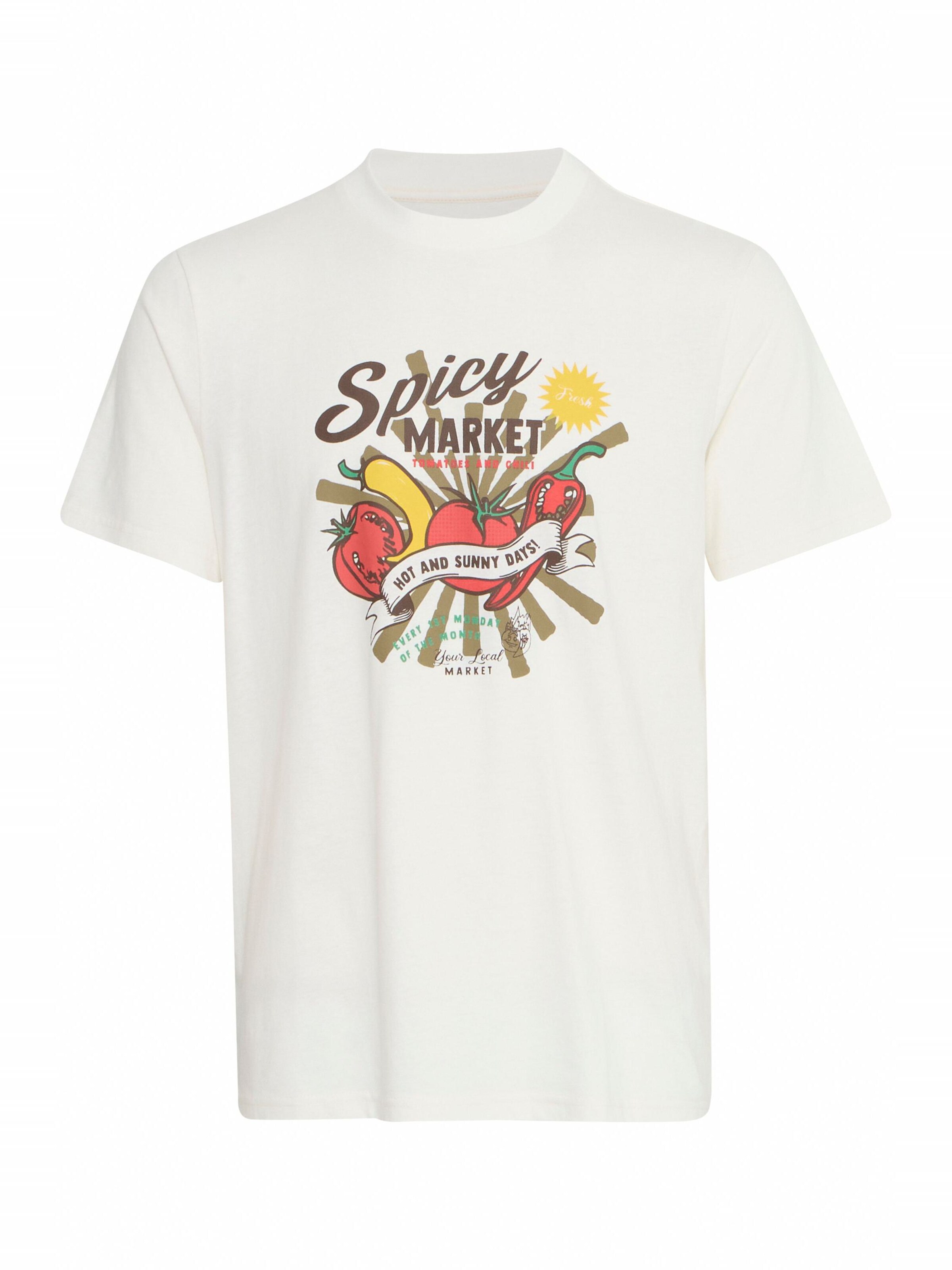 BLEND - Camisa ' BHJOK ' em branco: frente