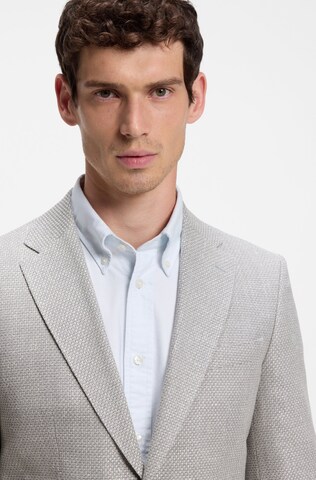 BOSS Slim Fit Sakko 'Hutson' in Grau