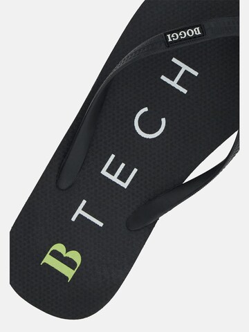 Tongs Boggi Milano en noir