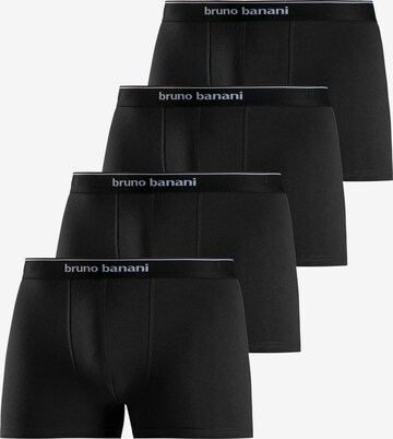 BRUNO BANANI Boxer shorts in Black: front