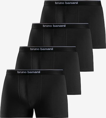 BRUNO BANANI Boxershorts i svart: framsida