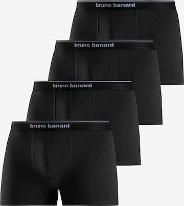 Boxers Bruno Banani en noir : devant
