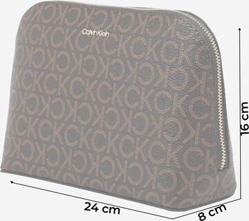 Calvin Klein Cosmetic Bag in Brown