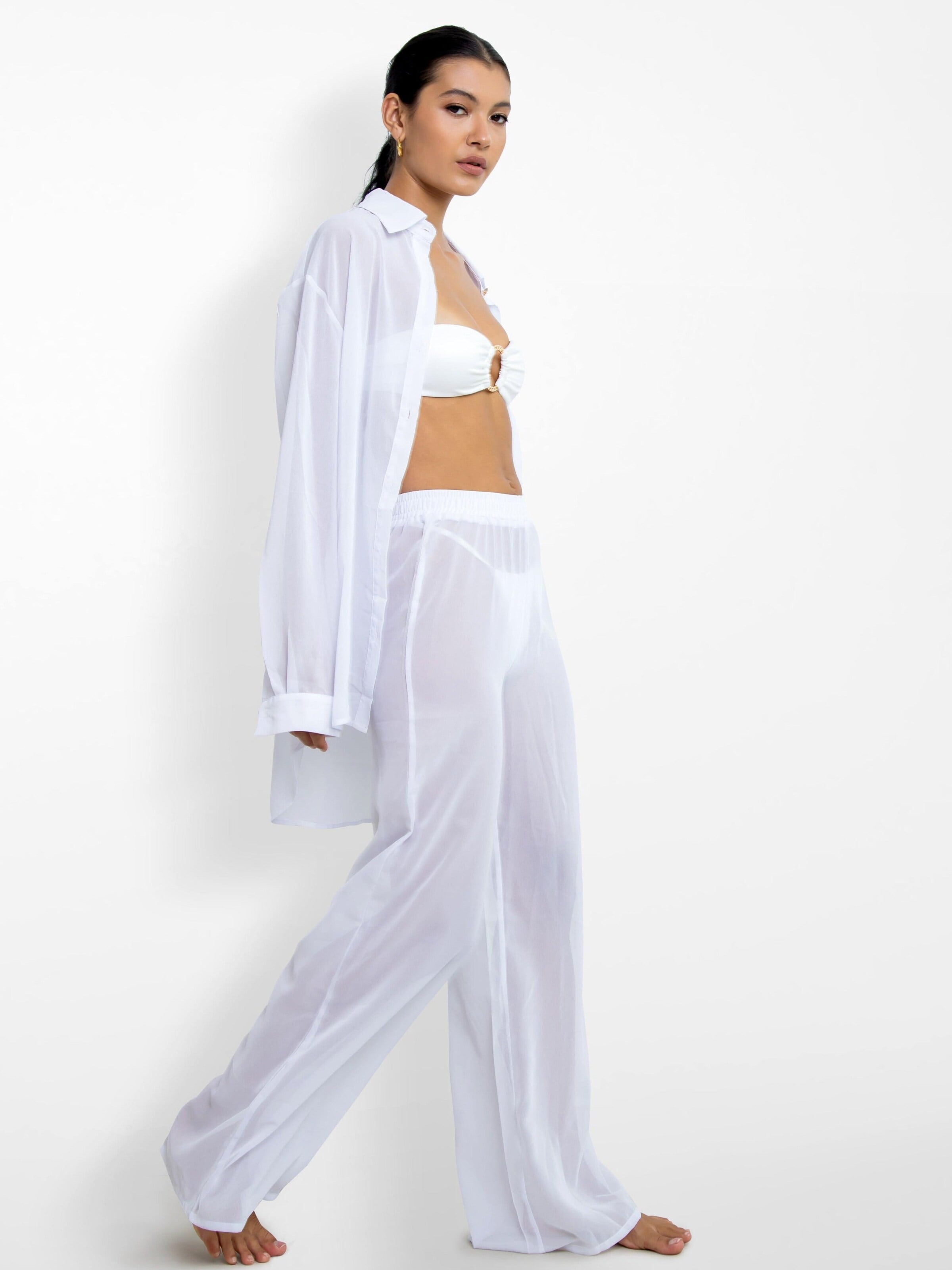 La Michaux Shirt 'LARA' in White