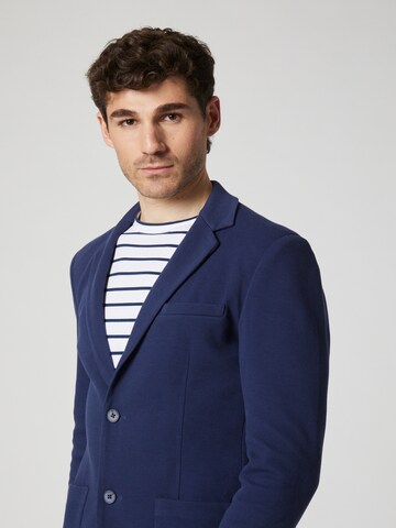 ABOUT YOU x Kevin Trapp Slim fit Blazer 'Gian' in Blue