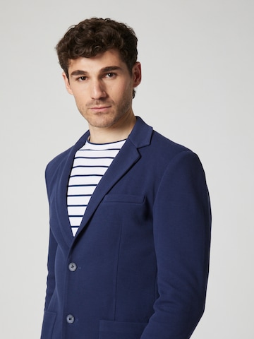 ABOUT YOU x Kevin Trapp Slim fit Suit Jacket 'Gian' in Blue