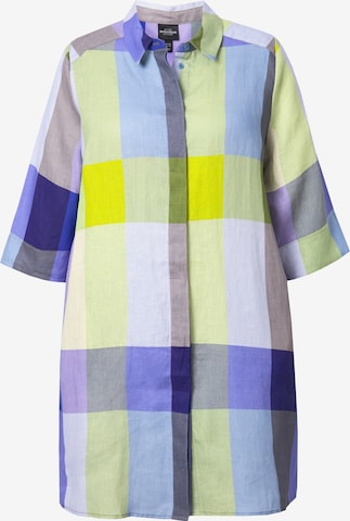 Ulla Popken Tunika in Blau: Vorderseite