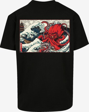 T-Shirt 'Octopus Japan' F4NT4STIC en noir