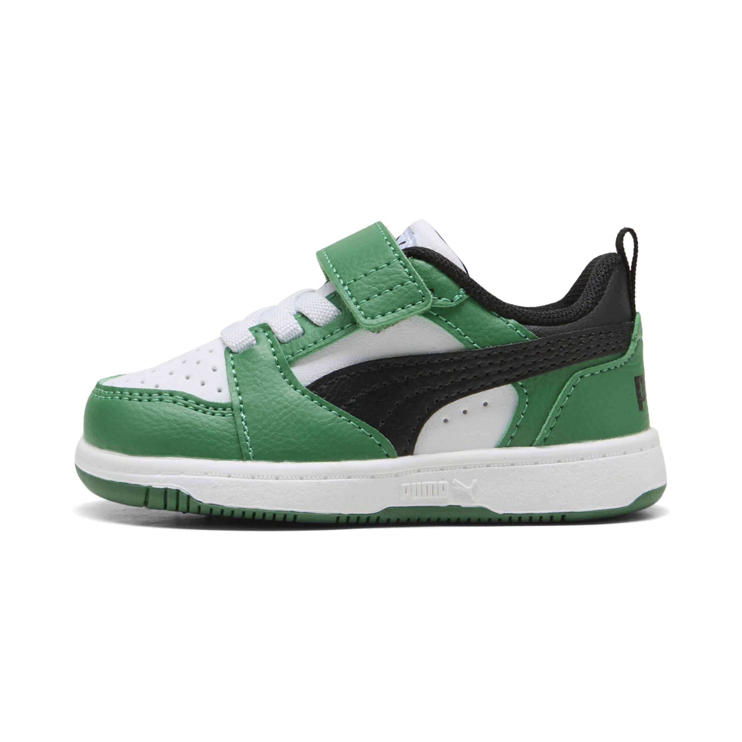 PUMA First-step shoe 'Rebound V6' in Green: front