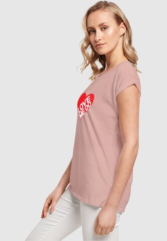 Merchcode Shirt 'Beatles - Love me do' in Roze