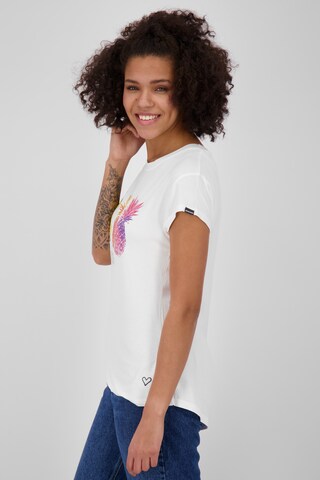 T-shirt 'MimmyAK' Alife and Kickin en blanc