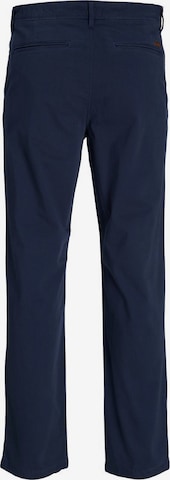 JACK & JONES - Loosefit Calças chino 'Kane Bowie' em azul