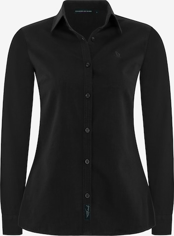 Giorgio di Mare Blouse 'Daisy' in Black: front