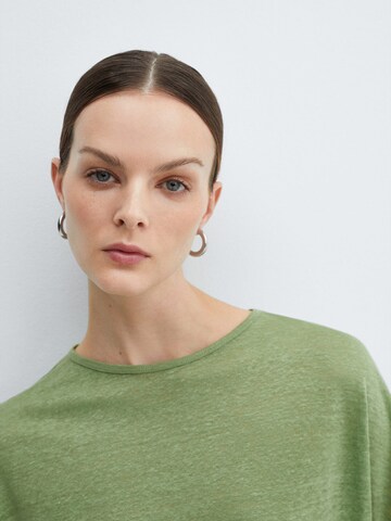 MANGO Shirt 'LINT' in Groen