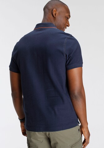 DELMAO Poloshirt in Blau