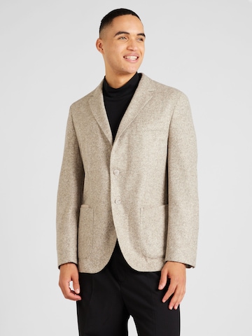 Coupe regular Veste de costume 'C-Jaye-J' BOSS Black en beige : devant