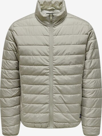 Only & Sons Between-Season Jacket in Green: front