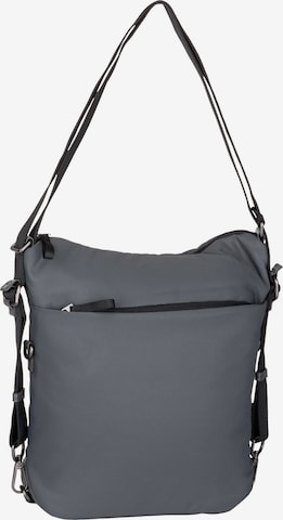 JOST Schultertasche 'Falun' in Grau: Vorderseite