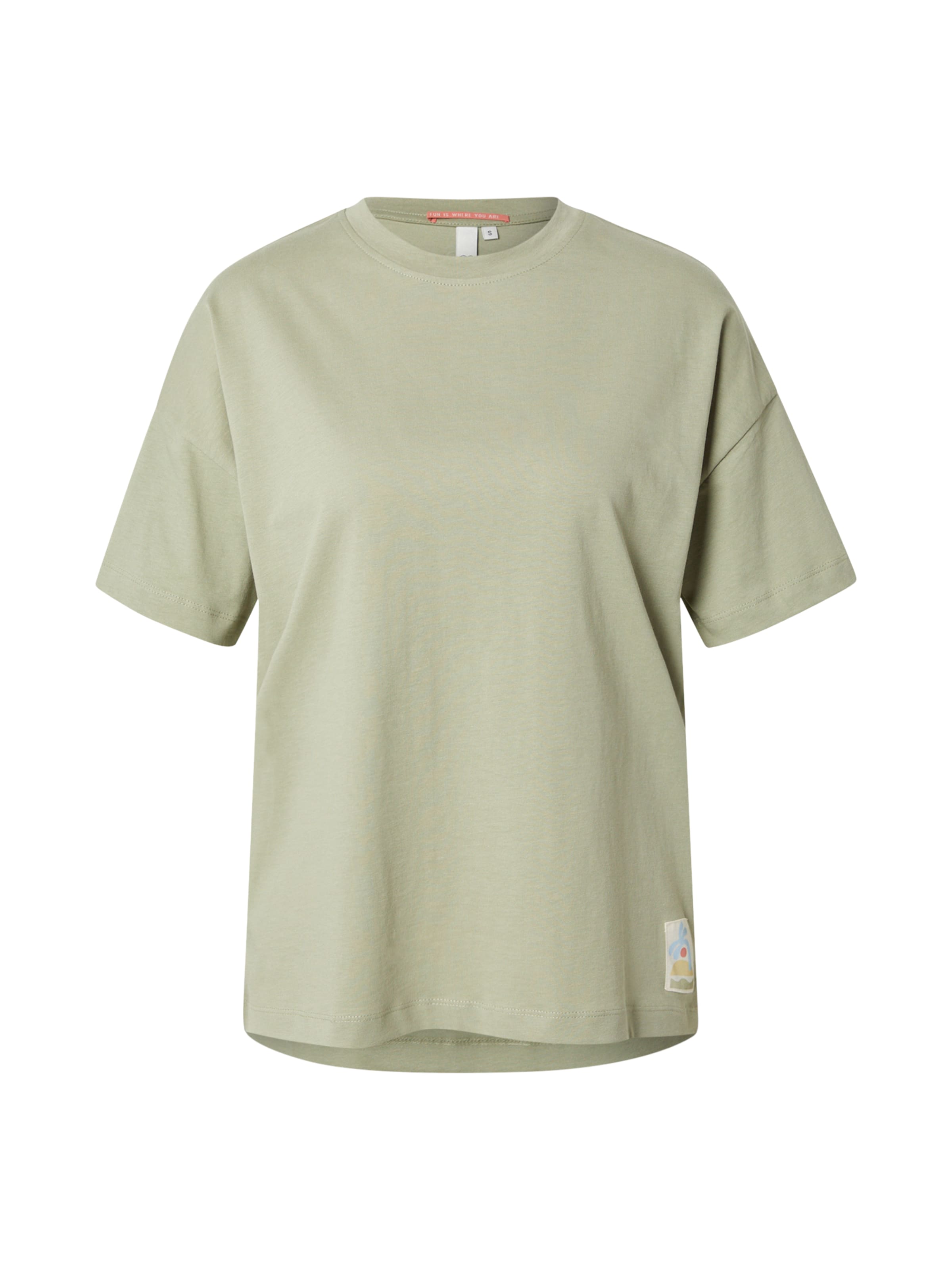 QS Μπλουζάκι σε πράσινο: μπροστά