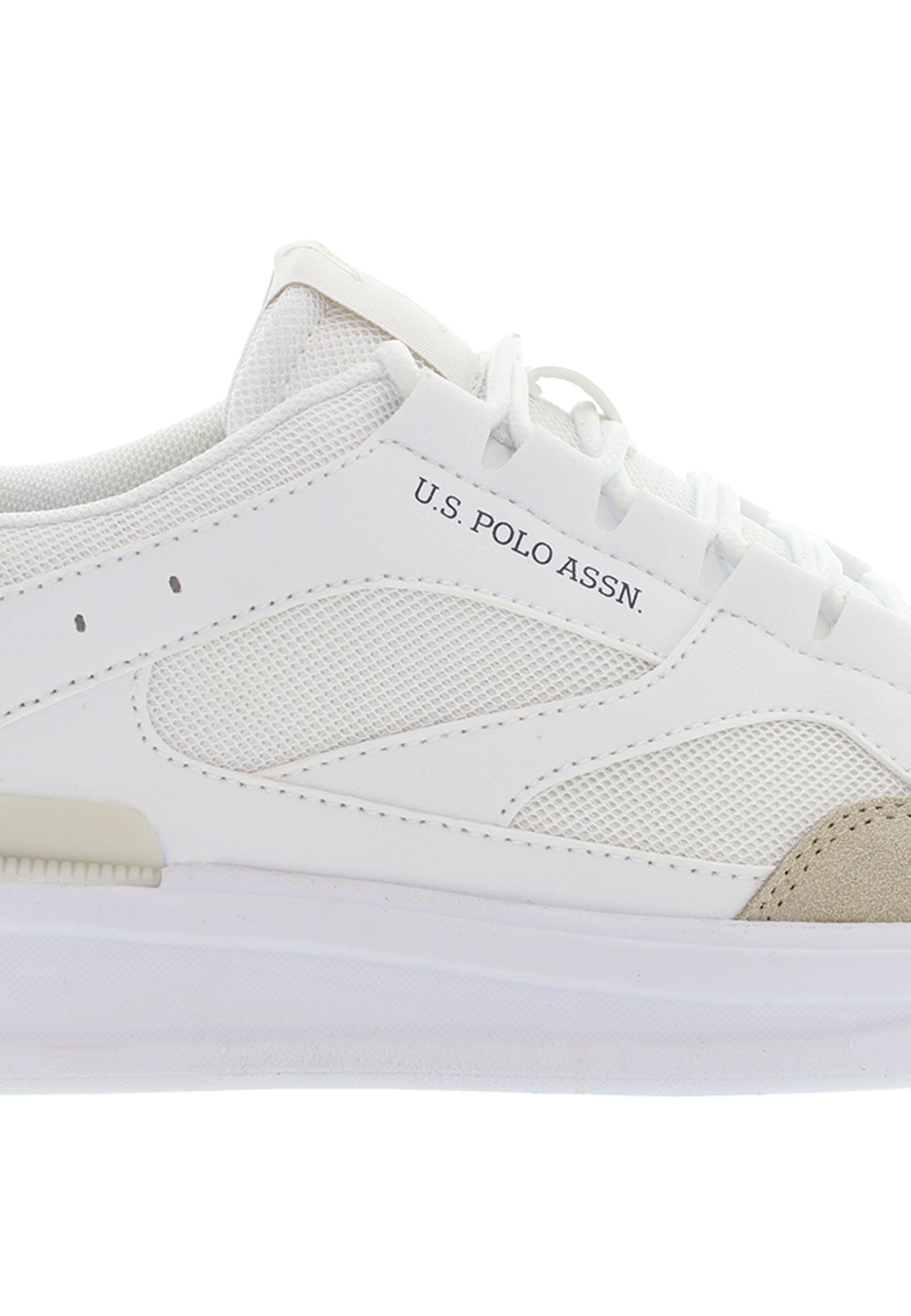 U.S. POLO ASSN. Sneakers laag 'Nate' in Wit