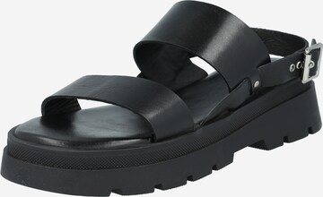 ABOUT YOU Sandal 'Leonora' in Black: front