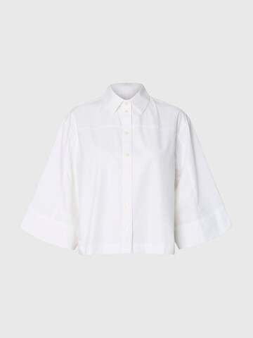 SELECTED Bluse in Weiß