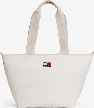 Tommy Jeans Shopper torba 'ESS DAILY' u bijela, Pregled proizvoda