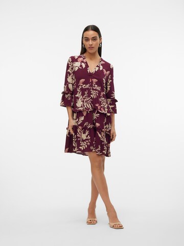 Robe 'EASY JOY' VERO MODA en rouge