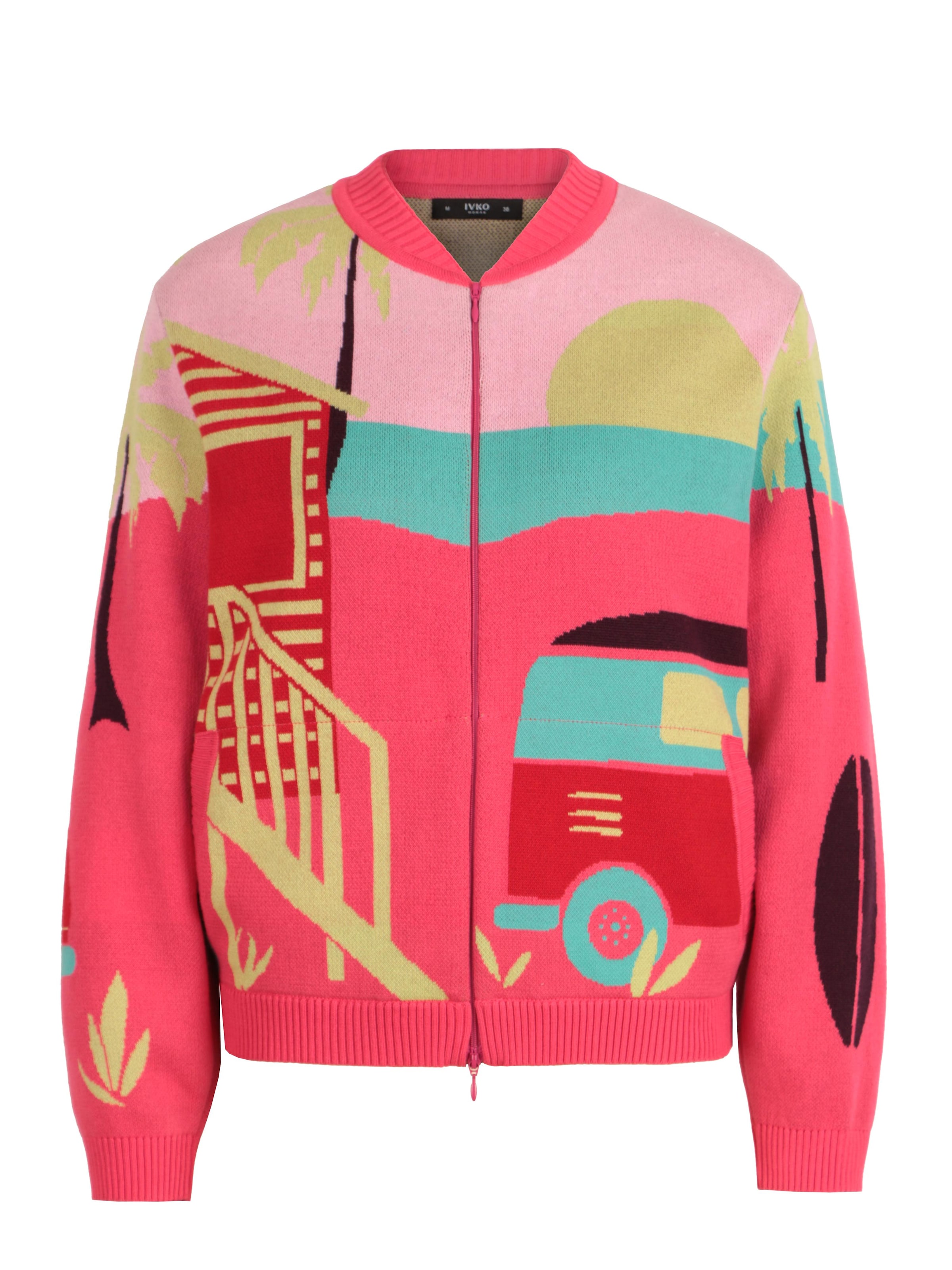 IVKO Strickjanker‌‌‌‌ in Pink: Vorderseite