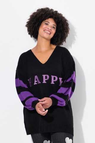 Angel of Style Sweater in Black: front