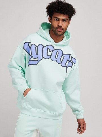 LYCATI exclusive for ABOUT YOU Sweatshirt 'Frosty Lycati' in Green: front