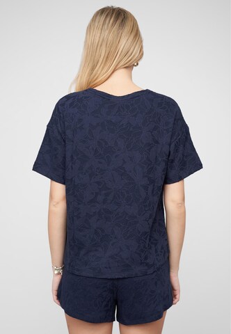 T-shirt 'VIBlomst' VILA en bleu