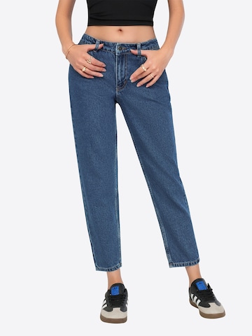 Imily Bela Tapered Jeans in Blau: Vorderseite