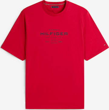 Tommy Hilfiger Big & Tall T-Shirt in Rot: Vorderseite