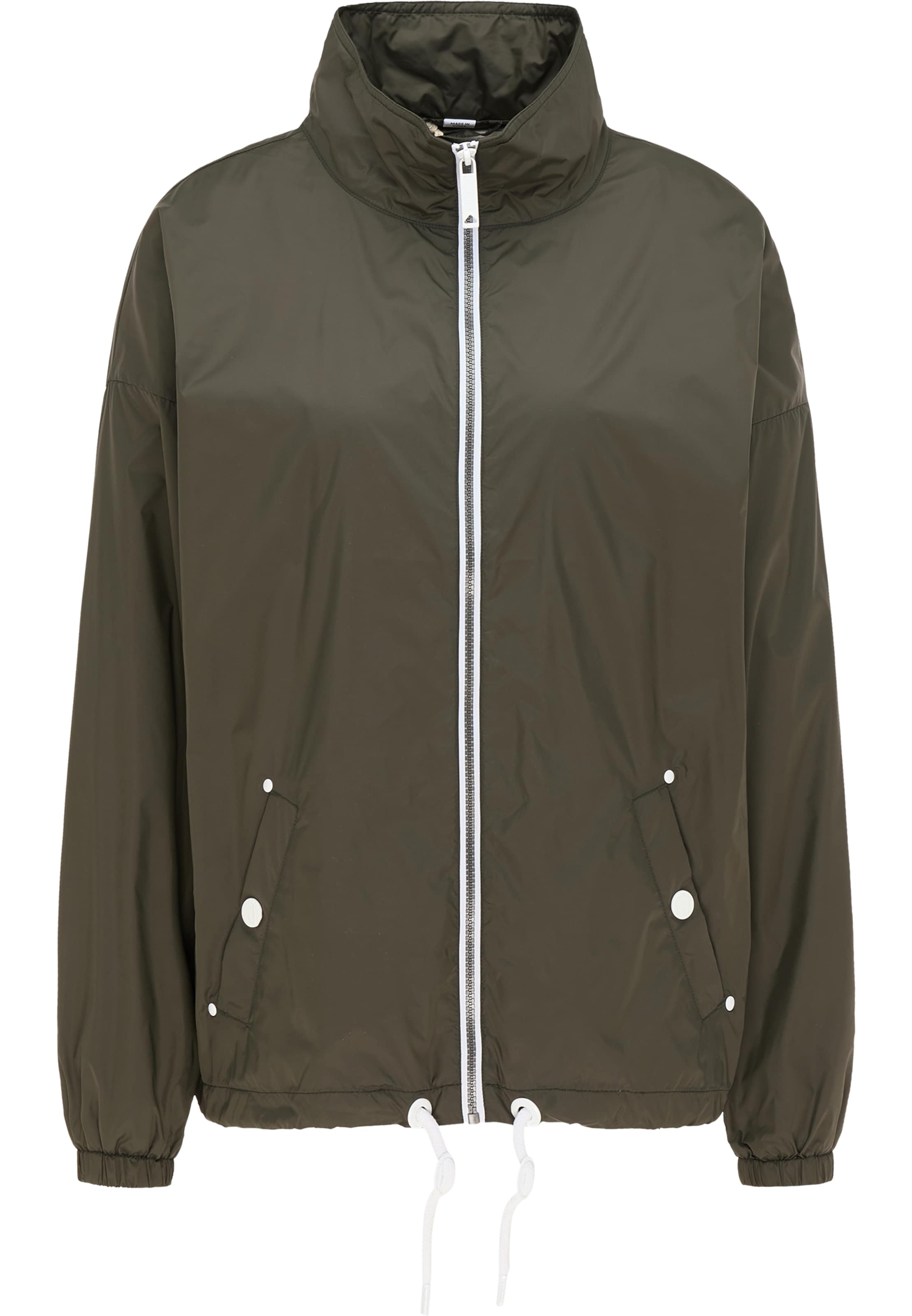 DreiMaster Maritim Prechodná bunda - Zelená: predná strana